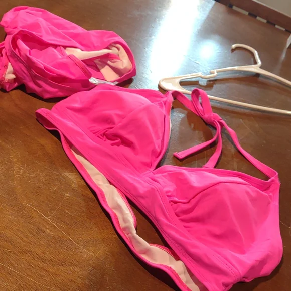 NWT Daci Women Plus Size Bikini High Waisted Two Piece Swimsuits Halter XL - Picture 8 of 8